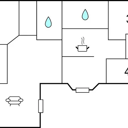 Сasa de vacaciones Awesome In Skarup Fyn With 4 Bedrooms